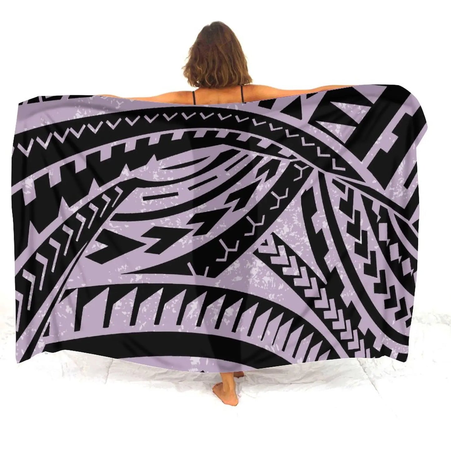 Paréo Motif Tresse - TA'ATA TAHITI