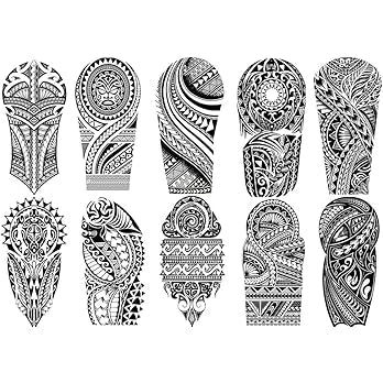 Collection de Tatouage Semi-Permanent B- TA'ATA TAHITI