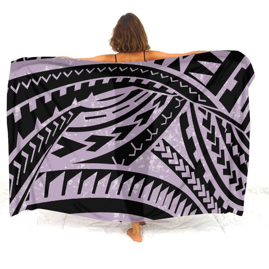 Paréo Motif Tresse - TA'ATA TAHITI