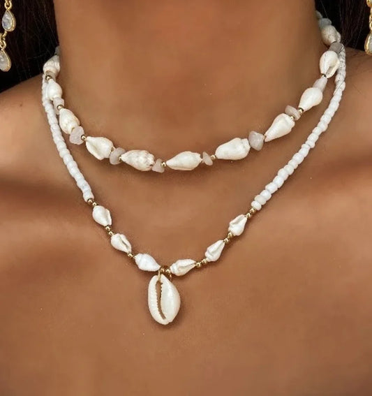 Collier de Coquillage Moderne | TA'ATA TAHITI