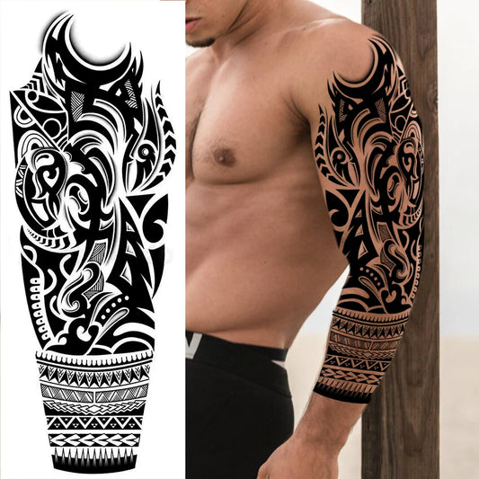 Tatouage Semi-Permanent Polynésien 